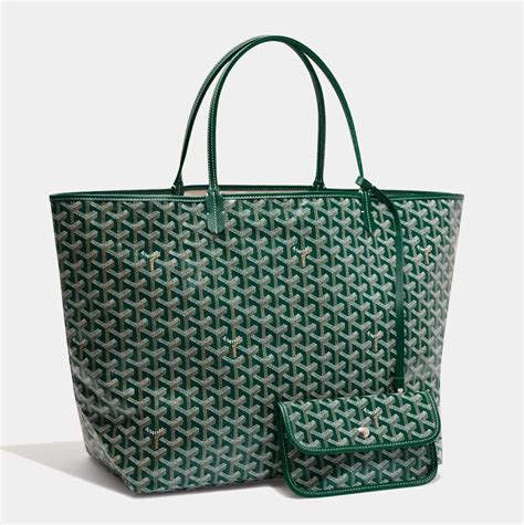 green goyard purse|goyard tote bags price.